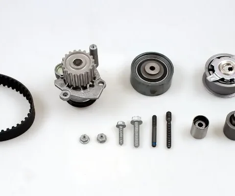Set pompa apa + curea dintata HEPU PK05691 — VW Passat