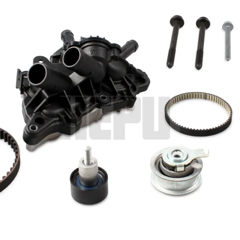 Set pompa apa + curea dintata HEPU PK06750 — Skoda Fabia