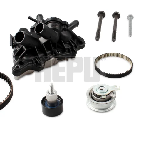 Set pompa apa + curea dintata HEPU PK06871 — Skoda Fabia