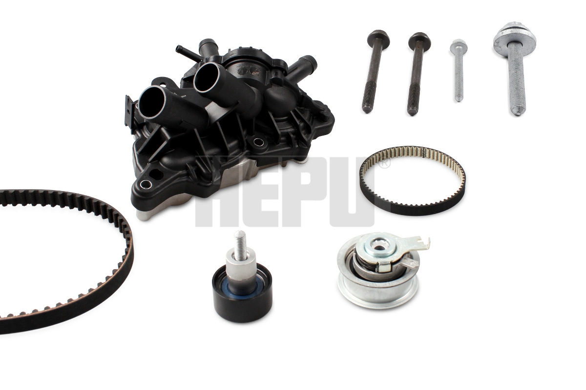 Set pompa apa + curea dintata HEPU PK06871 — Skoda Fabia
