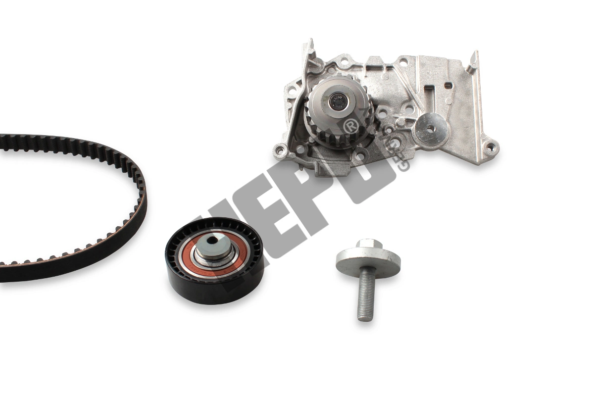Set pompa apa + curea dintata HEPU PK08422 — Dacia Logan