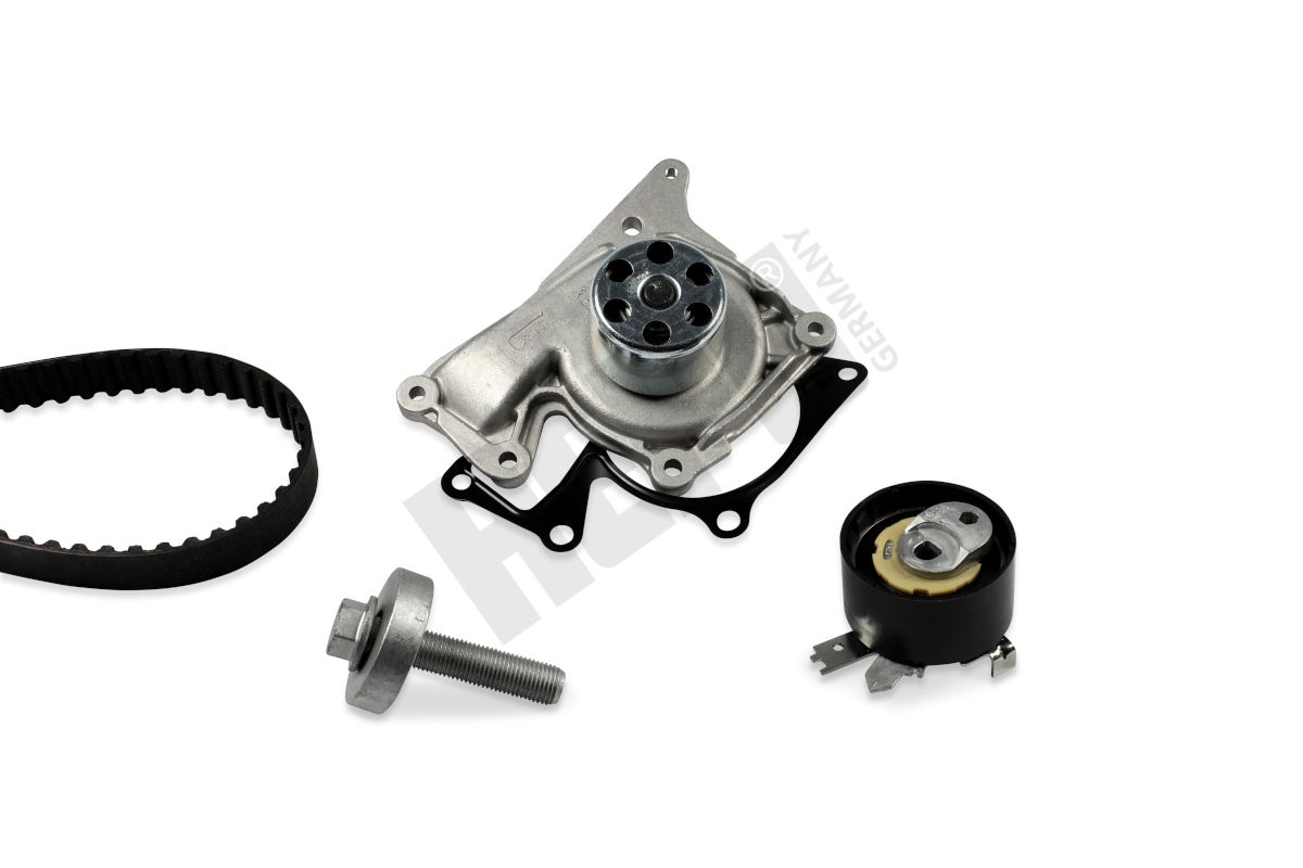 Set pompa apa + curea dintata HEPU PK09654 — Dacia Logan
