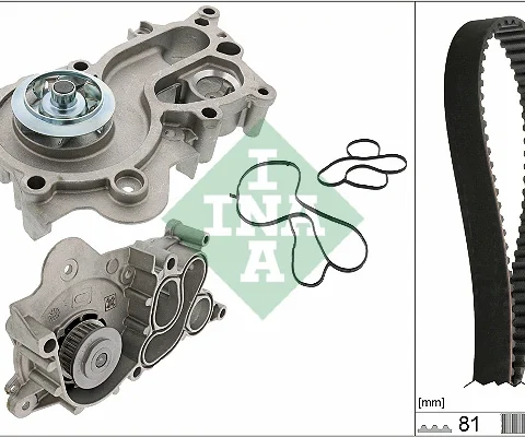 Set pompa apa + curea dintata Schaeffler INA 530 0744 30 — Skoda Fabia